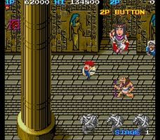 une photo d'Ã©cran de Rock n Rage sur Arcade